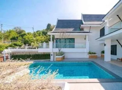 Twin Sea View Pool Villas with Stunning Ocean & Mountain Views