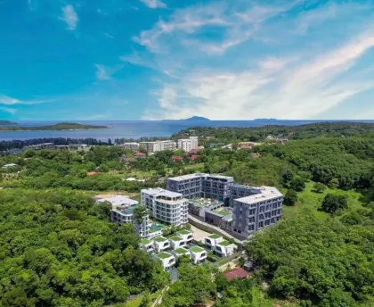 Utopia Naiharn现代1卧室复式阁楼公寓