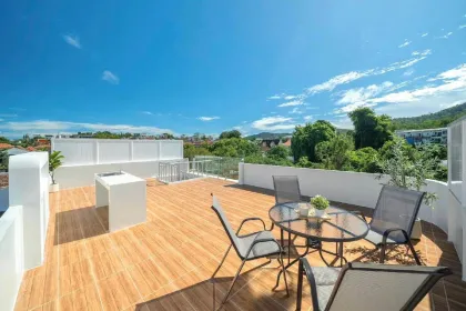 3-Schlafzimmer-Villa mit privatem Pool und Blick auf den Rawai-Strand