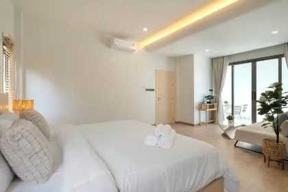 3-Schlafzimmer-Villa mit privatem Pool und Blick auf den Rawai-Strand