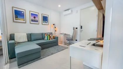 Новоотремонтированная квартира 1 спальня в The Base Downtown Phuket