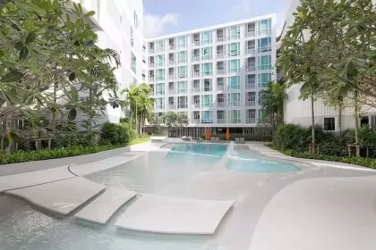Новоотремонтированная квартира 1 спальня в The Base Downtown Phuket