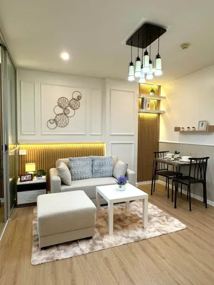 Condo 1 chambre en coin, 6e étage, D Condo Kathu, prêt à habiter