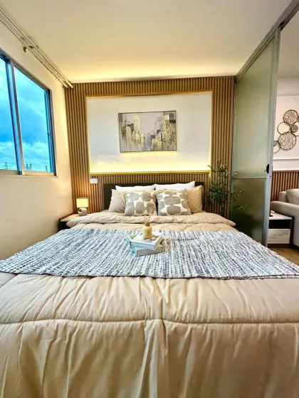 Condo 1 chambre en coin, 6e étage, D Condo Kathu, prêt à habiter