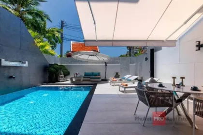 Beeindruckende 4-Schlafzimmer-Poolvilla mit Meerblick in Rawai