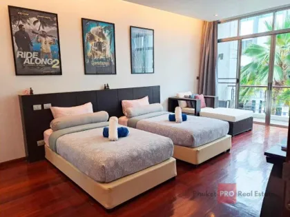 Beeindruckende 4-Schlafzimmer-Poolvilla mit Meerblick in Rawai