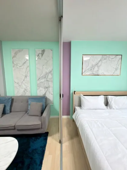 Voll möblierte 1-Zimmer-Wohnung im D Condo Kathu