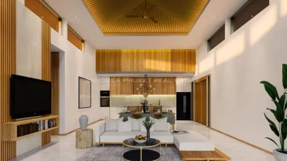 Villa Moderne avec 3 Chambres et 4 Salles de Bain à Bangjo