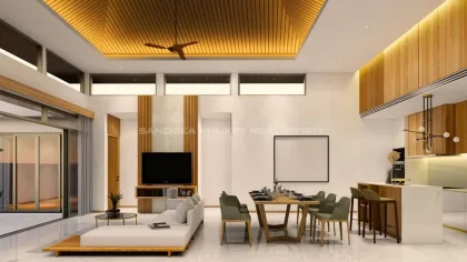 Villa Moderne avec 3 Chambres et 4 Salles de Bain à Bangjo