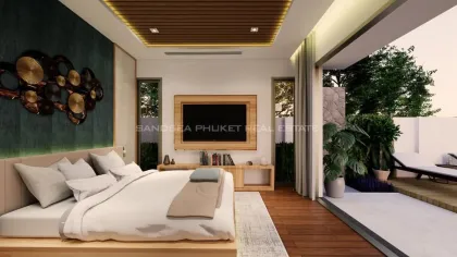 Villa Moderne avec 3 Chambres et 4 Salles de Bain à Bangjo