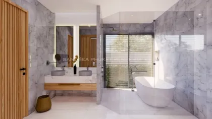 Villa Moderne avec 3 Chambres et 4 Salles de Bain à Bangjo