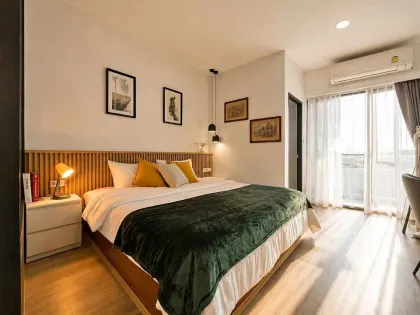 อพาร์ตเมนต์ 1 ห้องนอน 1 ห้องน้ำ รีโนเวทใหม่ ใกล้ห้างเซ็นทรัลภูเก็ต