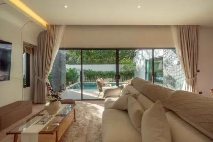 2 Schlafzimmer, 2 Badezimmer Poolvilla in Shambhala Sol Chalong