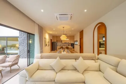 2 Schlafzimmer, 2 Badezimmer Poolvilla in Shambhala Sol Chalong
