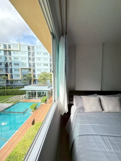 1-комнатная квартира с видом на бассейн в D Condo Kathu