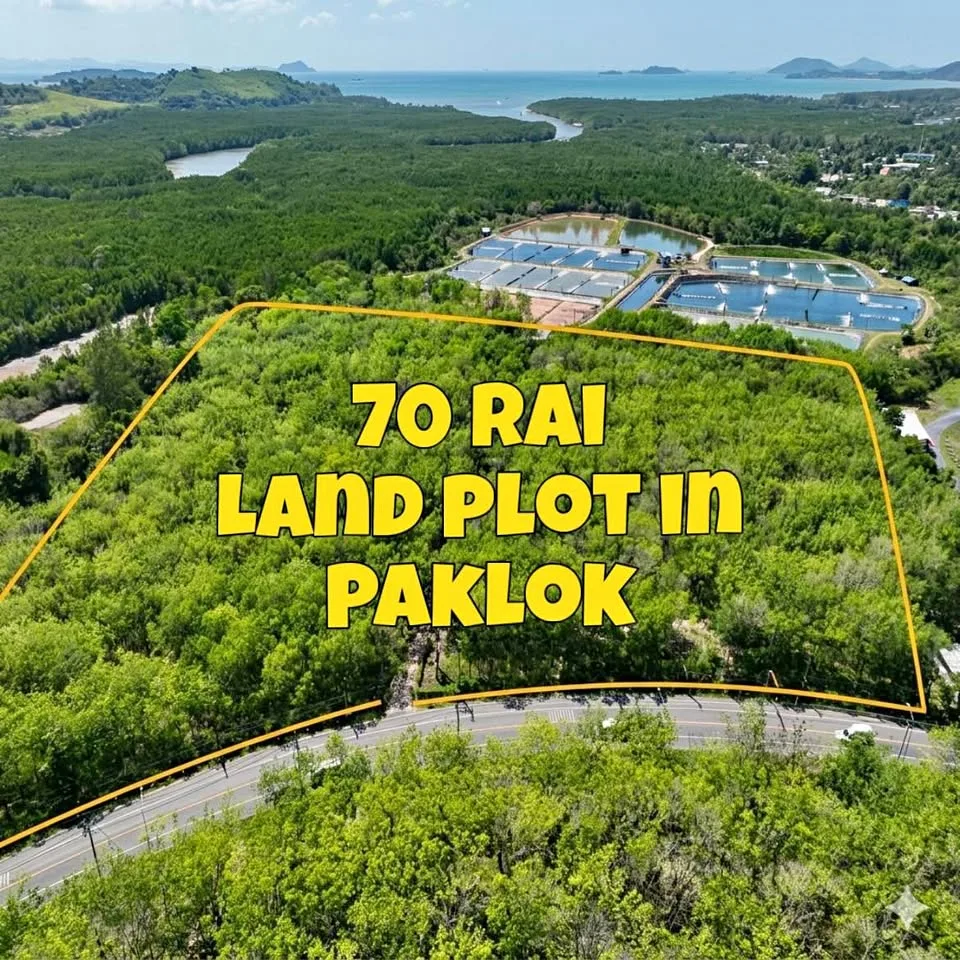 Участок земли 70 Рай в Паклок, Пхукет