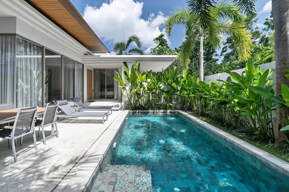 Villa 3 chambres, 2 salles de bain avec piscine privée à Trichada Villas