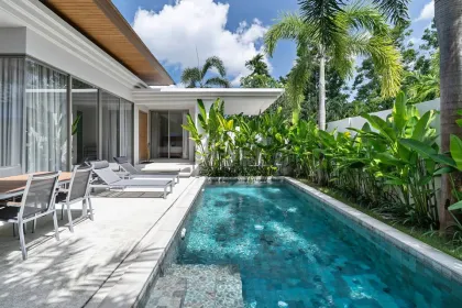 Дом с 3 спальнями и 2 ванными, собственный бассейн в Trichada Villas