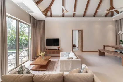 Дом с 3 спальнями и 2 ванными, собственный бассейн в Trichada Villas