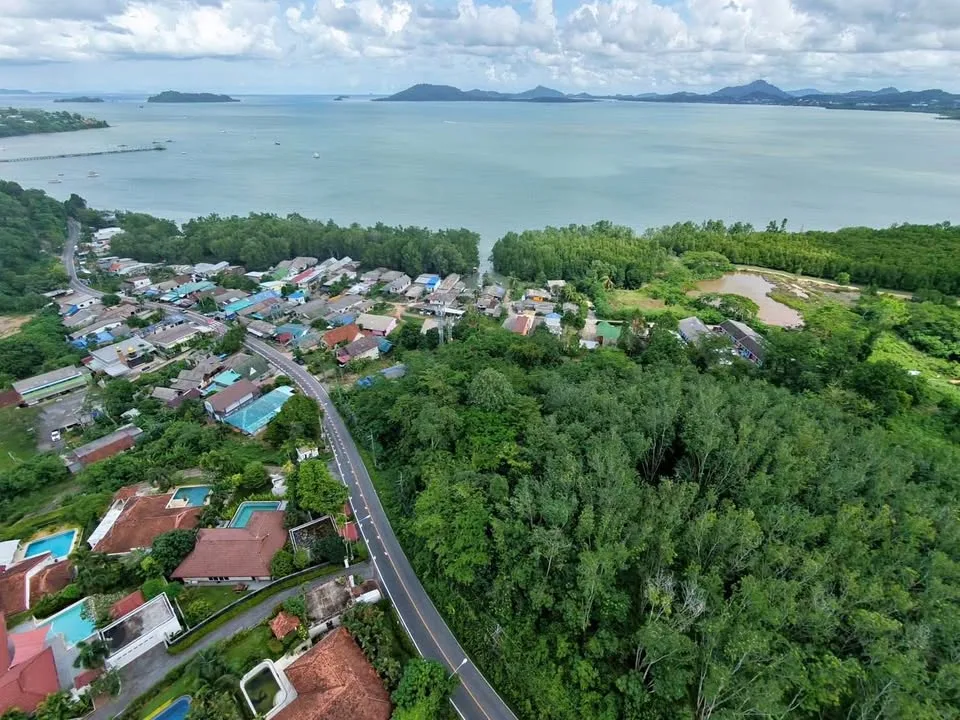 Prime Sea View Land for Sale on Main Road Ya Mu – Pa Khlok
