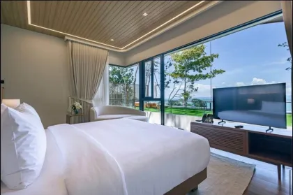 Villa ultra-luxueuse avec vue sur l'océan : 5 chambres, 6 salles de bain