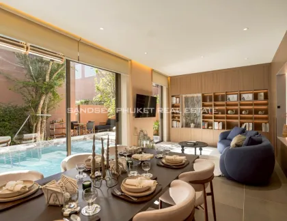 Villa moderna de 3 dormitorios con piscina en Pasak Thalang, Phuket