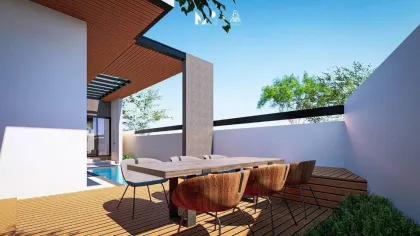 Villa de esquina con piscina en ubicación privilegiada en Koh Kaew, Phuket