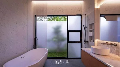 Villa de esquina con piscina en ubicación privilegiada en Koh Kaew, Phuket