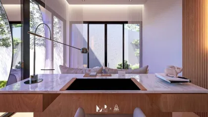 Villa de esquina con piscina en ubicación privilegiada en Koh Kaew, Phuket