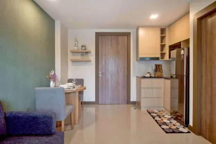 Просторная квартира с 1 спальней в My Style Hua Hin – тихо и комфортно
