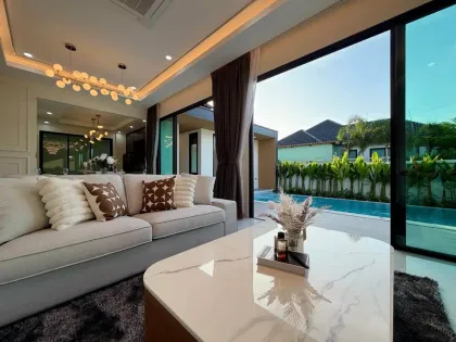 Modern 3 Bed 3 Bath Pool Villa near BISP Koh Keaw