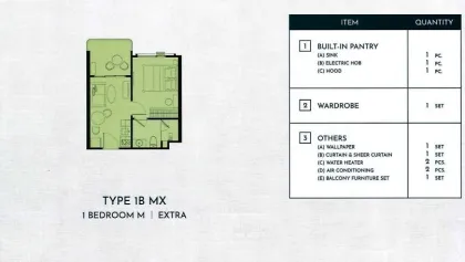 Appartement The Title Serenity Naiyang C622 à vendre