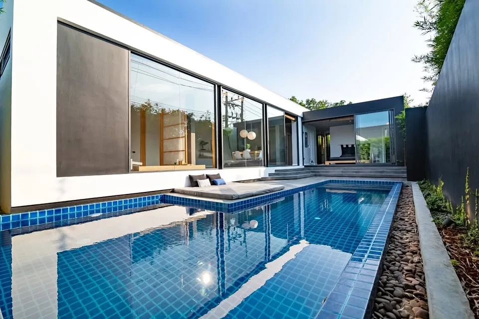 Вилла с 3 спальнями и бассейном в Villoft Zen Living, Чернгталай
