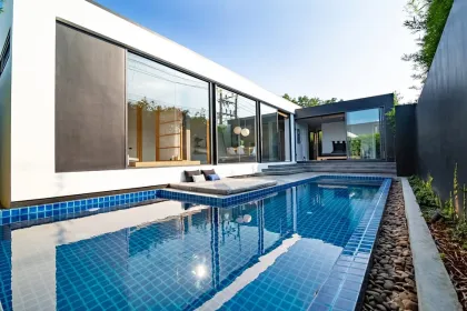 Вилла с 3 спальнями и бассейном в Villoft Zen Living, Чернгталай