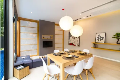 Вилла с 3 спальнями и бассейном в Villoft Zen Living, Чернгталай