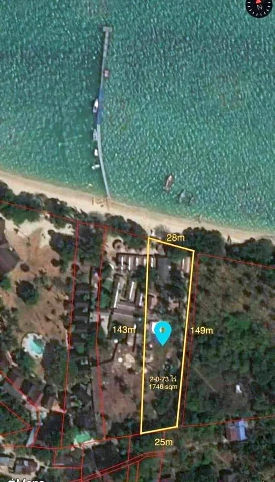Terrain à vendre sur Koh Lon, île de Phuket