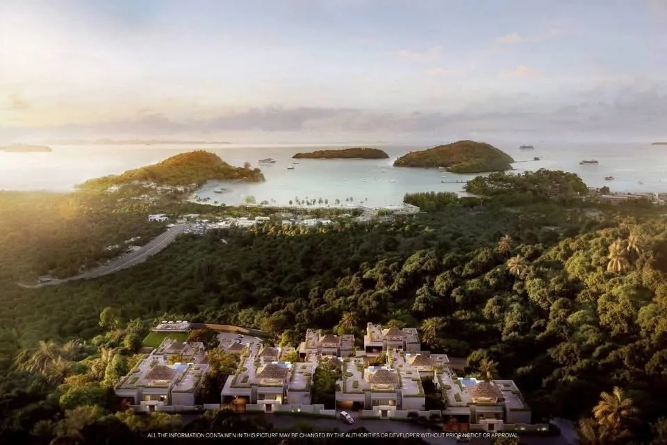 Роскошные виллы на вершине холма с видом на океан Garden Atlas Bayview