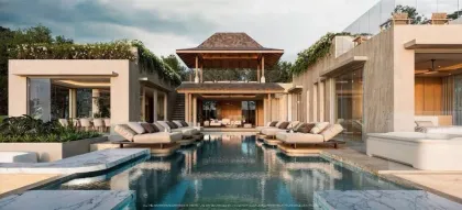 Роскошные виллы на вершине холма с видом на океан Garden Atlas Bayview
