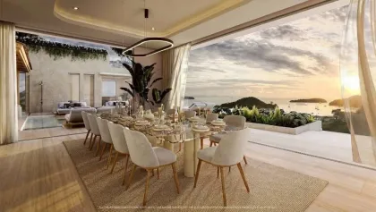Роскошные виллы на вершине холма с видом на океан Garden Atlas Bayview