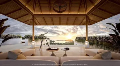 Роскошные виллы на вершине холма с видом на океан Garden Atlas Bayview