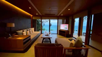 Villa de lujo con 4 dormitorios y vista al mar en Sripanwa, Phuket