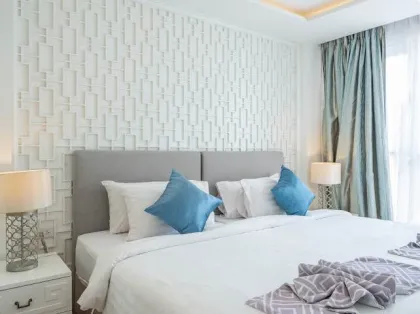 1-Zimmer-Apartment mit Panoramablick auf das Meer in Patong
