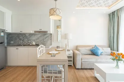 1-Zimmer-Apartment mit Panoramablick auf das Meer in Patong