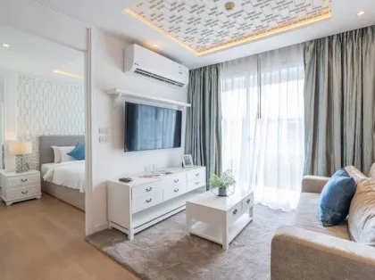 1-Zimmer-Apartment mit Panoramablick auf das Meer in Patong