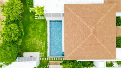 Ultra-Luxus Garten-Pool-Villa in Boat Avenue, Cherng Talay