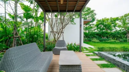 Ultra-Luxus Garten-Pool-Villa in Boat Avenue, Cherng Talay