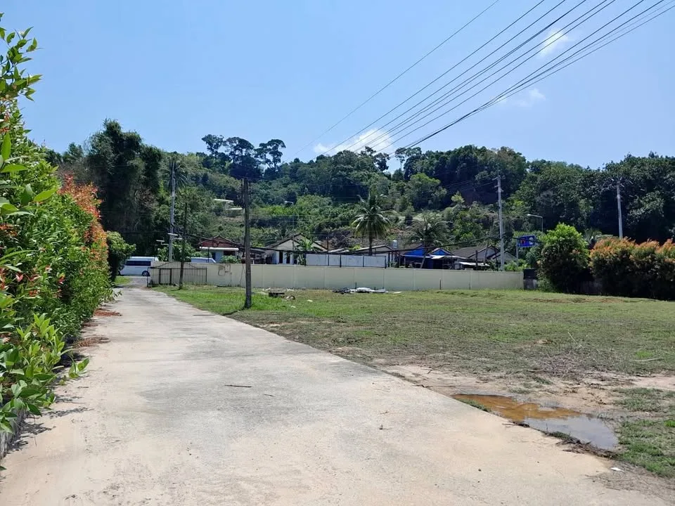 Land for Sale Near Nai Yang Beach with Two Detached Houses