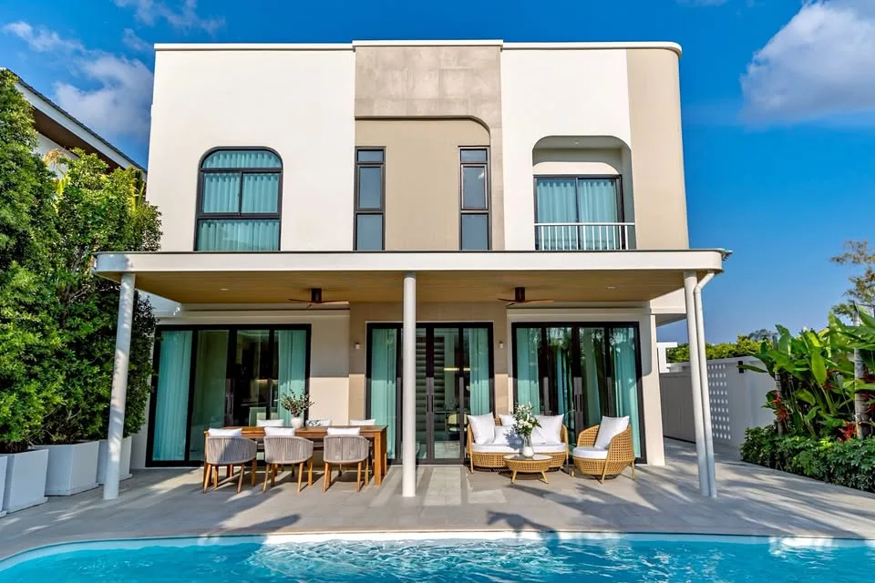 3-Bedroom Villa with Private Saltwater Pool in The Place Thalang