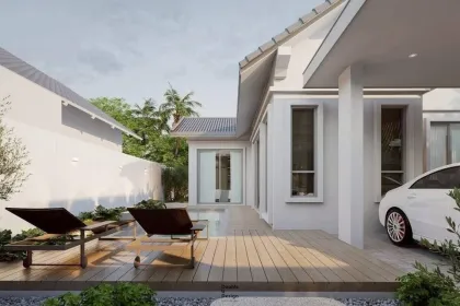 Вилла HappyHome с бассейном недалеко от пляжа Раваи