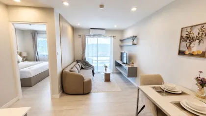 Свежий ремонт: 1-комнатная квартира в кондоминиуме Ratchaporn Place, Kathu